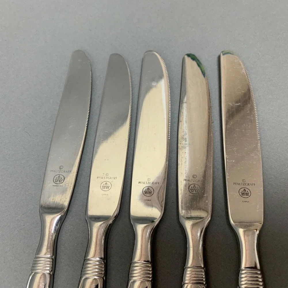 Pfaltzgraff‎ Kenilworth Knives Stainless Steel 9